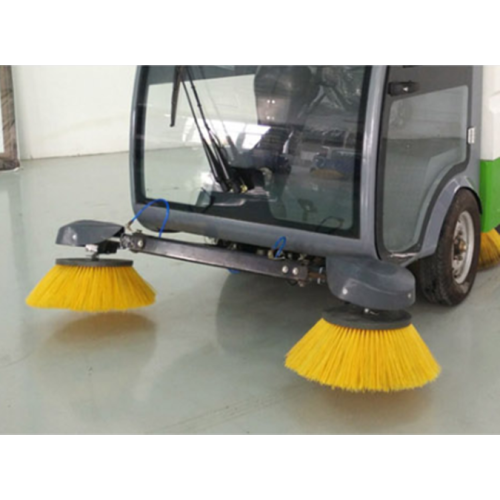 All electric Enclosed Road Sweeper